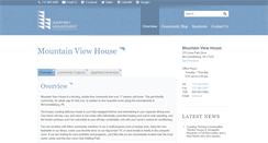 Desktop Screenshot of mountainviewhouseapartments.com