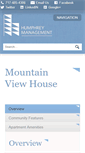 Mobile Screenshot of mountainviewhouseapartments.com